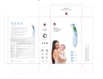 LCD Forehead Contactless Infrared Body Thermometer