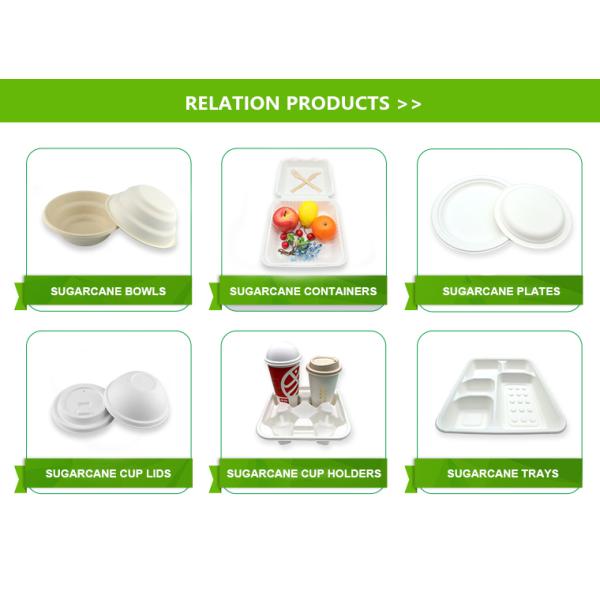 Eco Cup Cover Compostable Bagasse Fiber 90Mm Snack Cup Lids Paper For Hotel Cold Milk