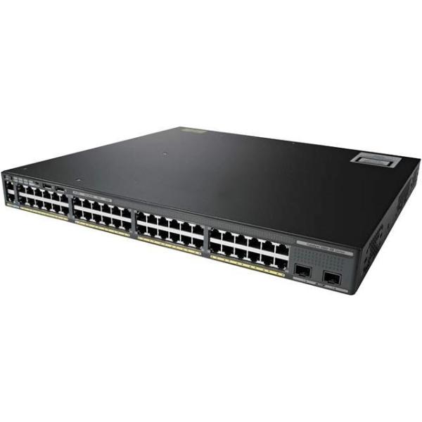 Private Mold WS-C2960X-48FPS-L Used 48 Port 2960-X 48 GigE PoE 740W 4 x 1G SFP LAN Base Switches