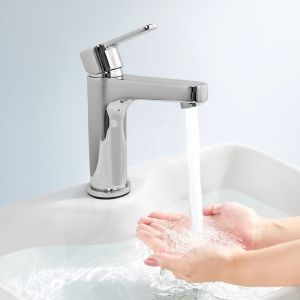 Buy cheap CE ISO9001 SS Health Faucet Safety Stainless Steel Sink Tap Long Lasting from wholesalers