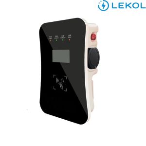 China OCPP Wall Mounted Electric Car Charger Wallbox 22kw 3 Phase on sale