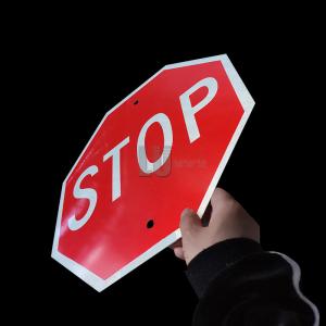 China Printing STOP Sign Sticker With High Reflection Reflective Tape wholesale