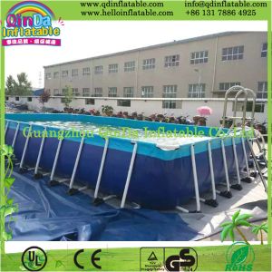 China Above Ground Swimming Pool, Metal Frame Pool wholesale