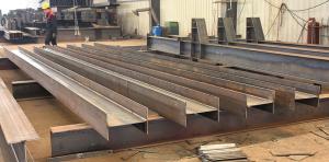 Welding Carbon Structural Steel H Beam Fabrication H-section Steel