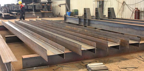 Quality Welding Carbon Structural Steel H Beam Fabrication H-section Steel for sale