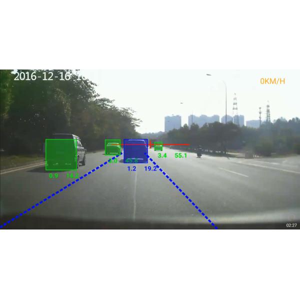 8GB CPU Car DVR Camera System / Dash Cam For Android Head Unit CE Approved