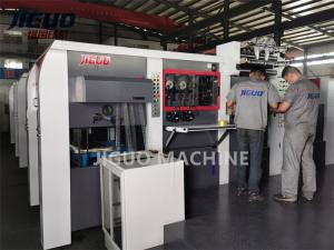 China Die Cutting Hot Foil Embossing Machine 600t Pressure Digital Stamping on sale