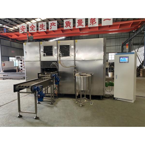 China Stain Steel 12000pcs/H Waffle Cone Making Machine PLC Controlled wholesale