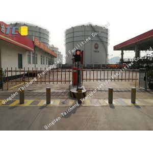 China Stainless Steel Automatic Driveway Bollards , Electric Rising Bollards on sale
