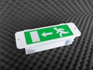 China High Power CE and RoHS approval rechargeable recessed exit light wholesale