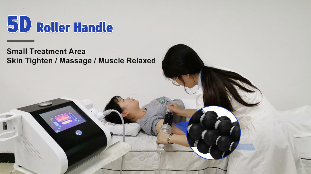 Inner Ball Roller RF Therapy Machine 2 In 1 Cellulite Reduction Skin Tightening