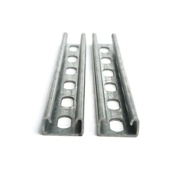 China Corrosion Resistant Silver Anodized C Shaped Aluminium Strut Channel Aluminum Alloy Steel Sections wholesale