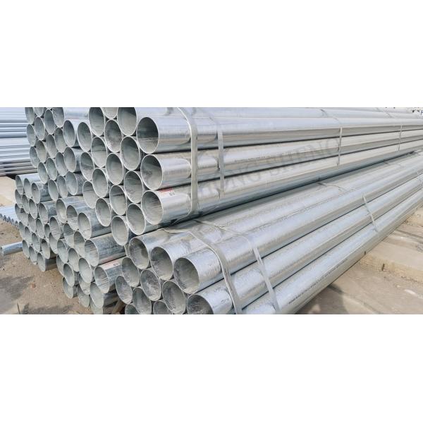 2.5-4.5mm Round Galvanized Steel GI Pipe Hot Dipped Zinc Coated and Invoiced by Actual Weight for Industry