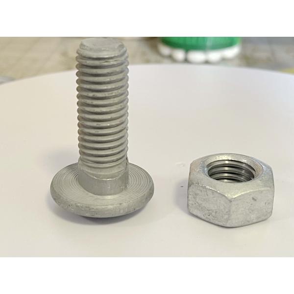 Decorative Grade 307A Round Head Hex Bolt 5/8" Diameter