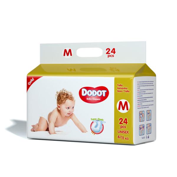 Magic Soft Disposable Baby Nappy Pants A Grade Breathable With Elastic Waistband