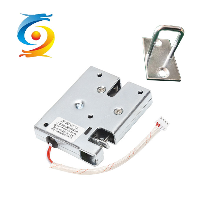 Small 12V Solenoid Cabinet Lock Carbon Steel Material Secure