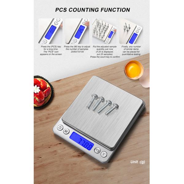 High Precision 3kg 0.1g 0.01g Digital Jewelry Scale Mini Gold Gram Coffee Scale for Lab Balances Kitchen Food Weighing