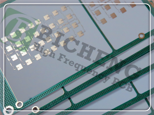 RO4830 PCB 2-layer 9.4mil Rogers RO4830 high frequency laminates Dielectric Constant of DK 3.24 at 77GHz/23°C