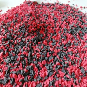 China High Elasticity EPDM Rubber Flooring Durable Athletic Playground Surface wholesale