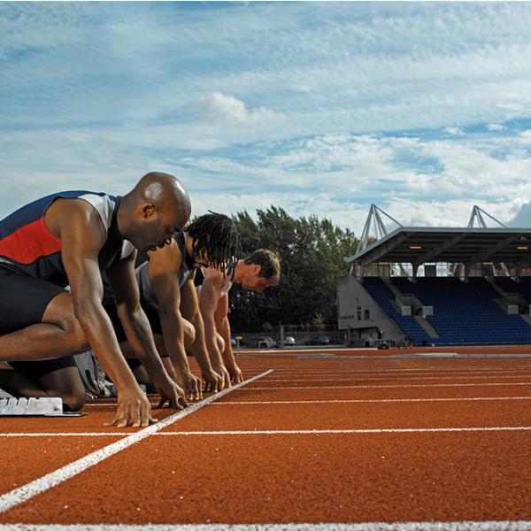 15mm Thickness Eco Sports Flooring Athletic Running Track Surface Material