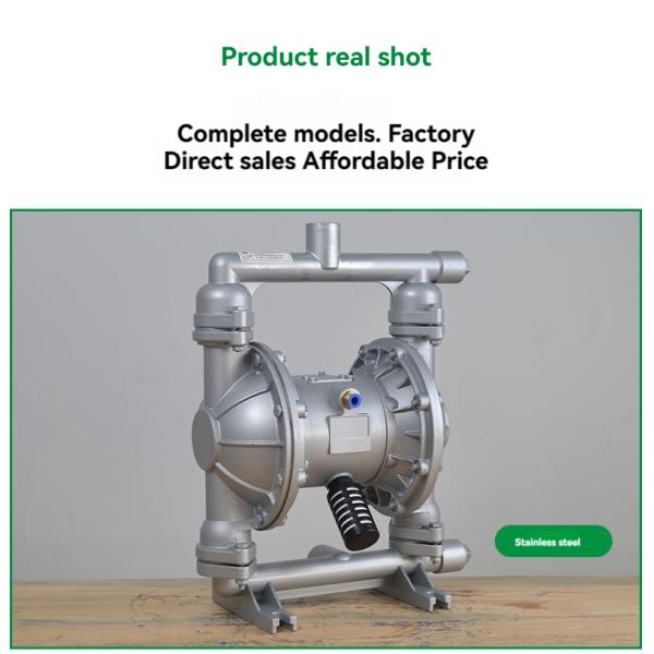 PVDF Material Pneumatic Diaphragm Dosing Pump High Flow 200L/h