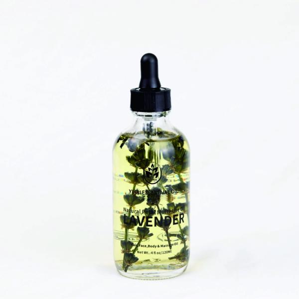 Quality Private Label Pure and Natural Organic Dry Flower Lavender Oil Face Body and Hair Multi Use Oil for sale