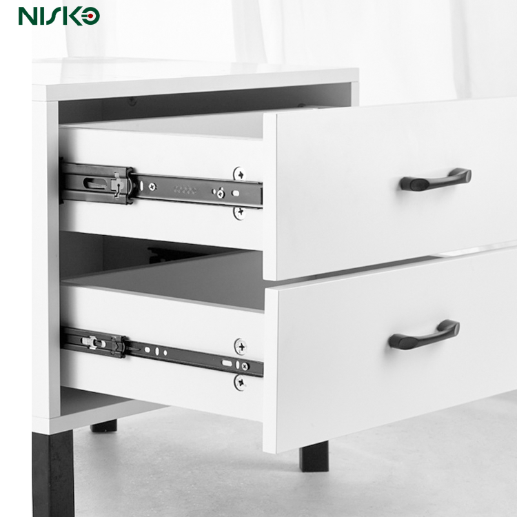 China Heavy Duty Ball Bearing Drawer Slides Soft Closing 250mm To 600mm Length on sale