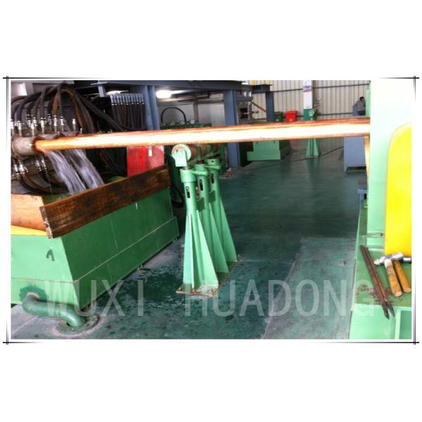 Brass Pipe 50x5mm Horizontal Copper Continuous Casting Machine 6000mm Length