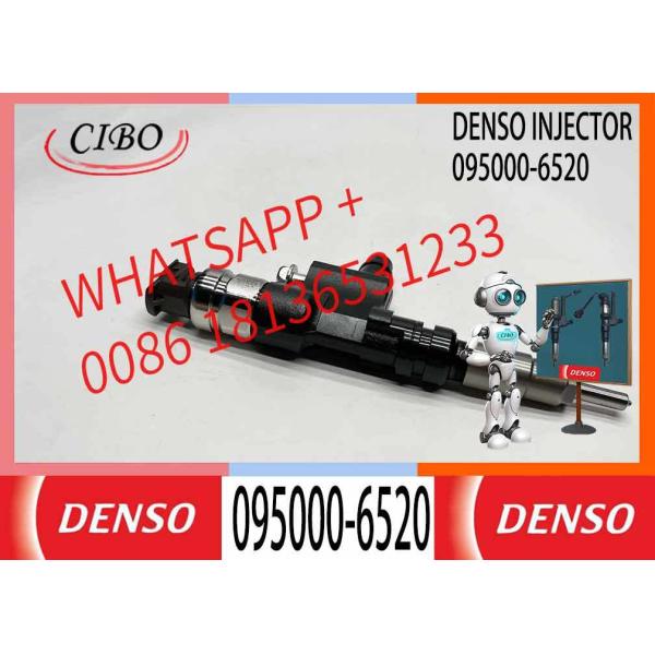 095000-6520 095000-6521 9709500-652 23670-79026 23670-79027 23670-E0091 Genuine New Common Rail Fuel Injector for Hino / Toyota