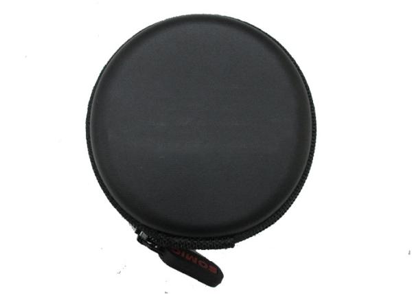 Quality Round Hard Shell Headphone Case , Portable Headphone Case LT-V82004 for sale