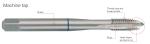 Ti-Coated DIN371 Spiral Point HSS Machine Taps M3-M50