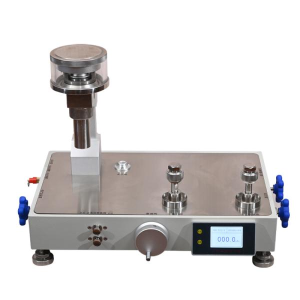 Gas Piston Pressure Gauge Tester High Accuracy Temperature And Pressure