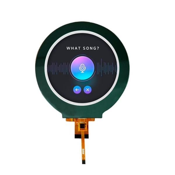 3.4 inch 800x800 Circular Touch TFT Display with MIPI Interface