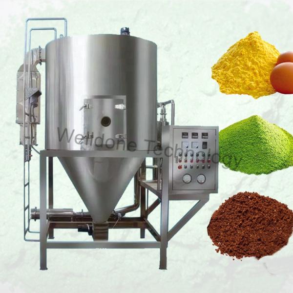Quality 100kg/H Evaporation Centrifugal Plastic Pressure Spray Dryer for sale