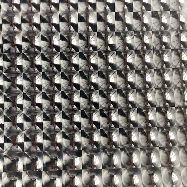 Blow Molding Processing Type Laser 3D Holographic Vinyl Film For Multi Lens Decoration
