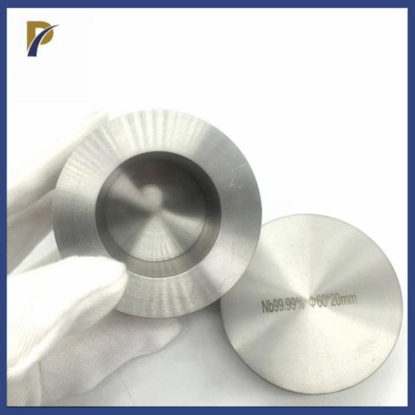 99.99% Niobium Crucible Manufacturer Nb Crucible 150ml 200ml Niobium Cup