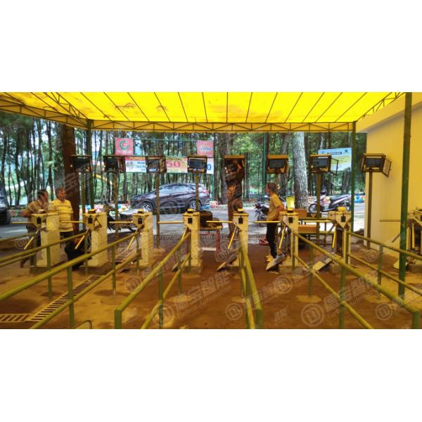 Electromechanical Tripod Waist Height Turnstile SUS304 Arm Material 1.0mm Thickness 6