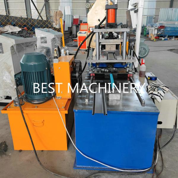 14 groups Roller Shutter Making Machine Roll Up Door Cold Roll Forming Machine 5.5kw