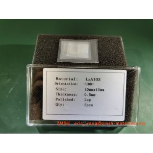 China 0.5mm LaAlO3 Crystal Wafers LAO Single Crystal Substrate wholesale