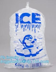 China disposable ice bag, plastic ice cube bag, disposable ice cooler bag, wicket plastic 8 lb ice bags, disposable plastic wi wholesale