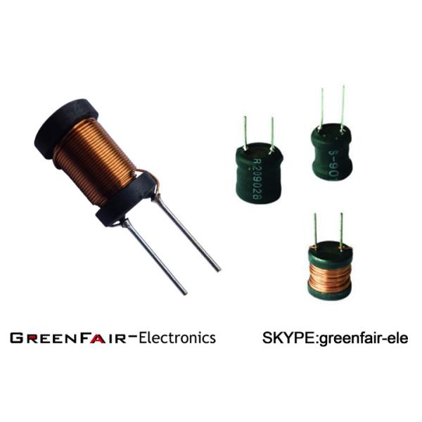 Large Current Radial Leaded Inductors Low Resistance DR Core One Winding