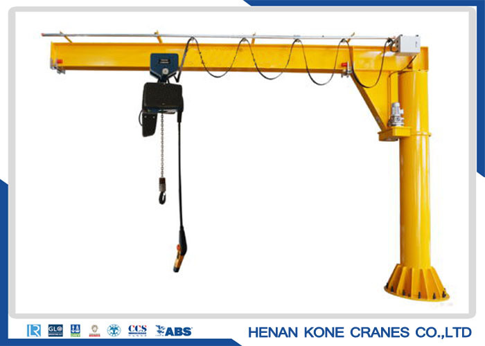 China Large Span 5 Ton Electric Jib Crane 360 Degree Rotation wholesale