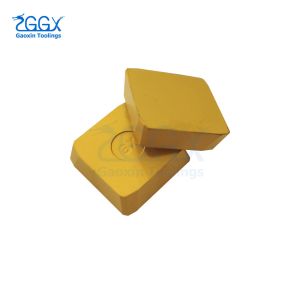 China Golden Carbide Milling CVD Coated Inserts CNC Lathe Tools Accessories SPEN 1504 for Roughing wholesale