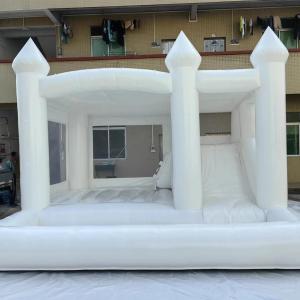 China PVC Commercial Bounce House Inflatable Castle With Slide For Kids on sale