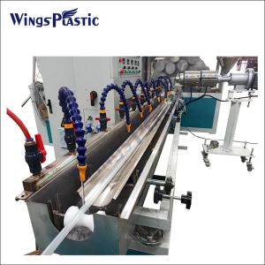 Plastic PVC Garden Hose Manufacturing Machine / PVC Fiber Braided Pipe