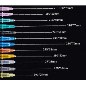 China Hyaluronic Acid Dermal Filler Disposable Cannula Piercing Needles wholesale