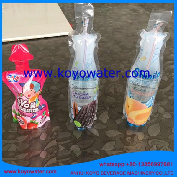 Quality KOYO production forming bag water/juice filling sealing machine for soft drinks beverage packaging for sale