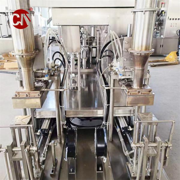 Aseptic Gable Box Filling Machine Milk Carton Packing Machine Carton Making Machine
