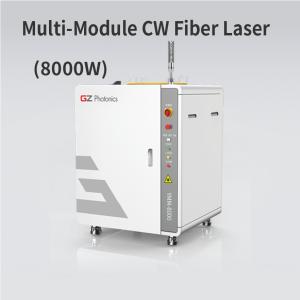 China Continuous Wave 8000W Fiber Laser High Strength With Customizable Frequency wholesale