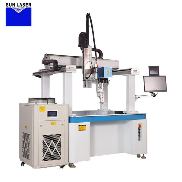 Quality Cnc Fiber Laser Welding Machine Lithium Battery Pack Laser Welding Machine With Chiller for sale